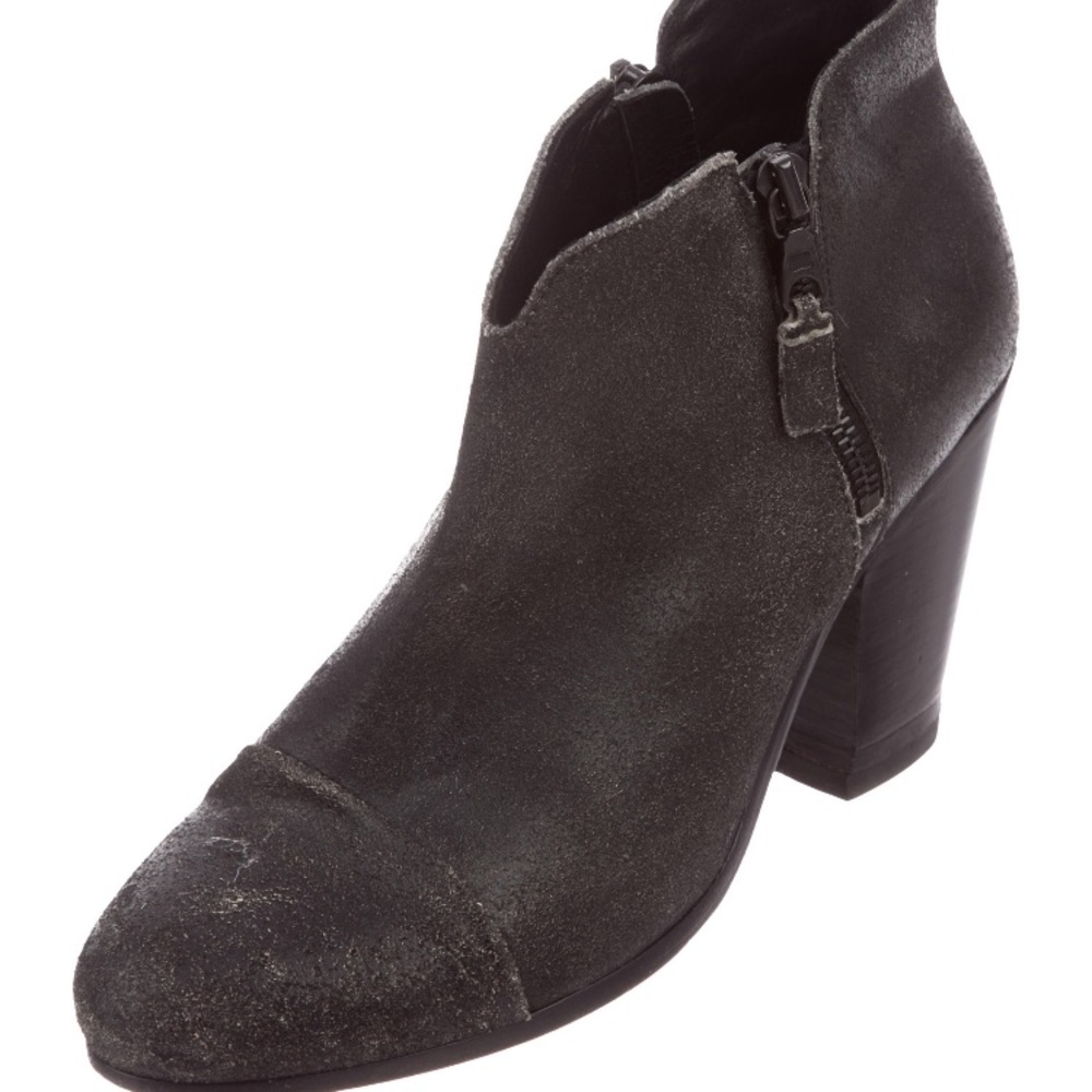 Rag & Bone Distressed Leather Ankle Boots